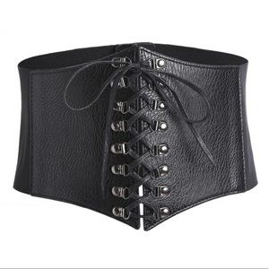 Lace Up Corset Belt